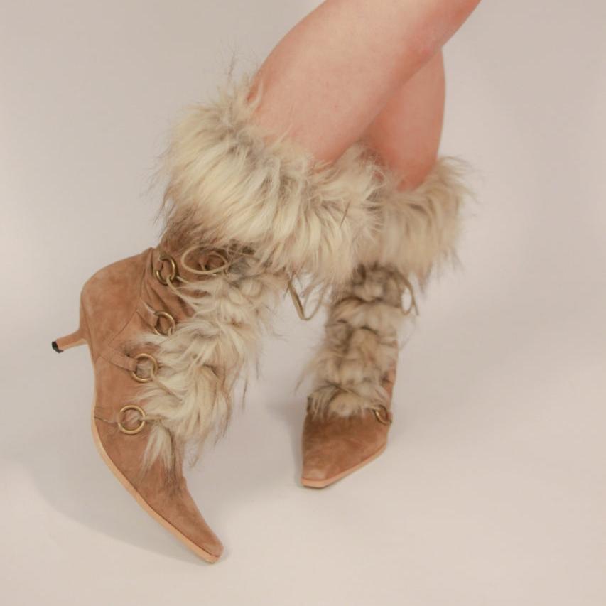 Softcore Suede Boots - 36