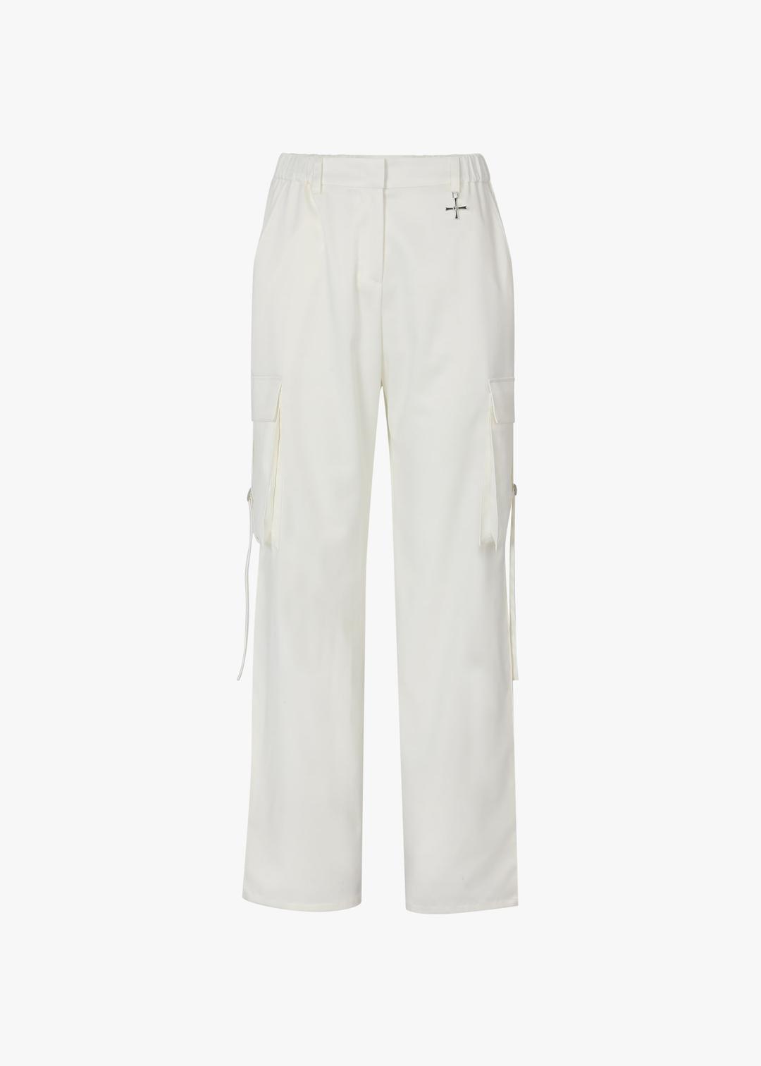 실키 카고 팬츠