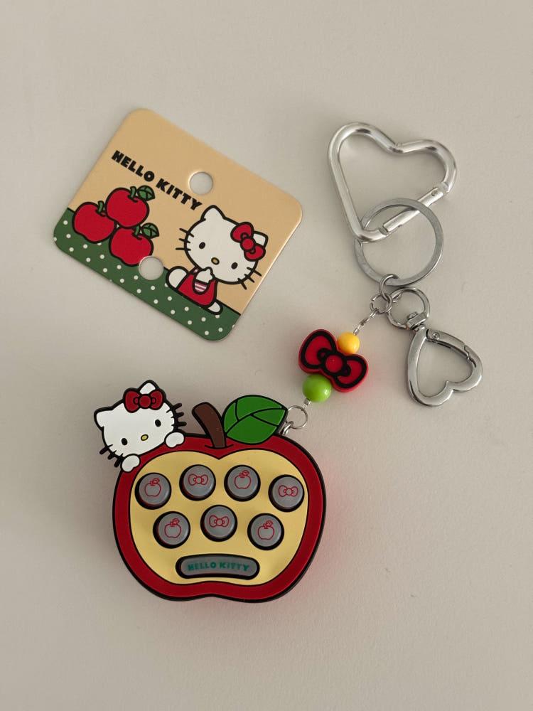 헬로키티 미니 두더지게임 키링 백참 백꾸 가방꾸미기 우정템