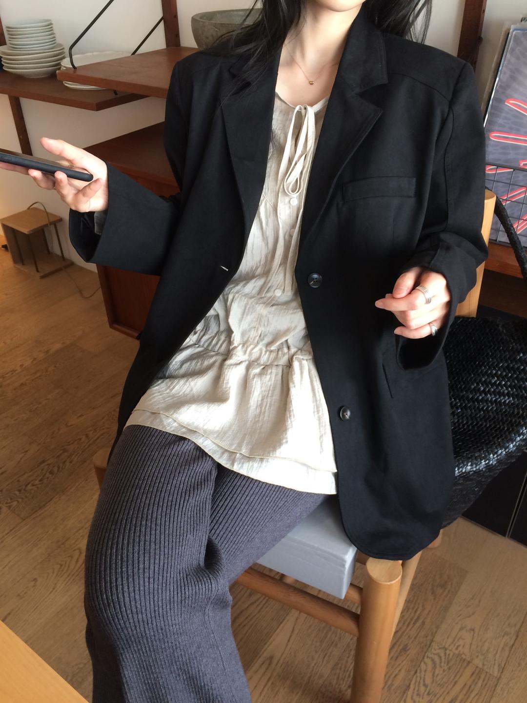 프릴리 DB. Vintage Mood Suede Jacket