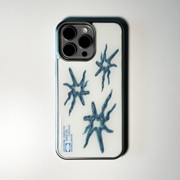 BORN IN CODE Starfish Phone Case (SV_Blue)