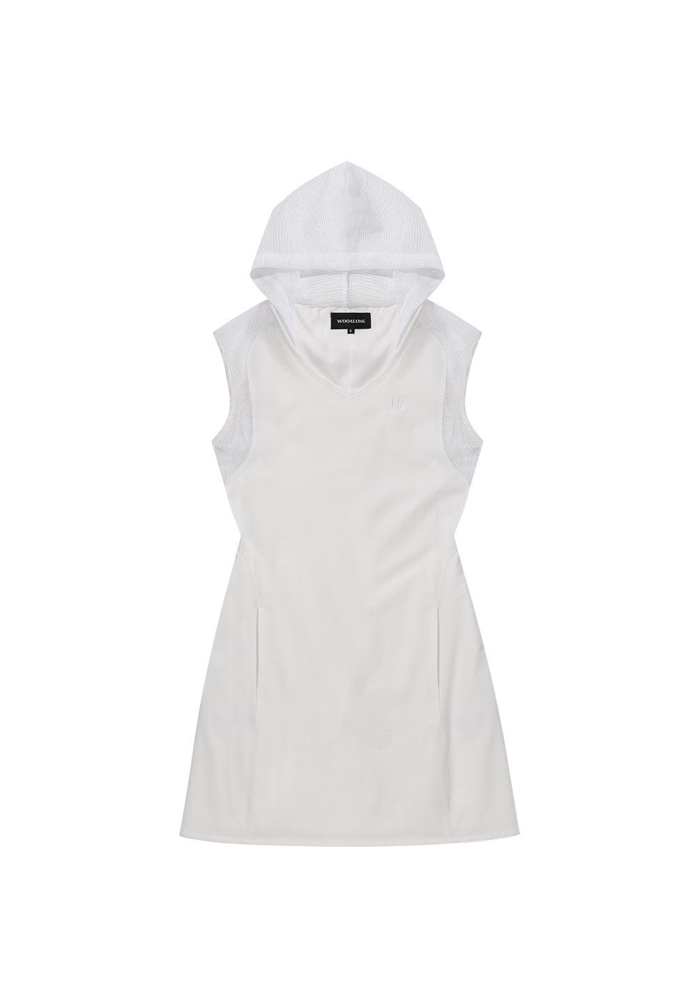 Hood mini one-piece - WHITE