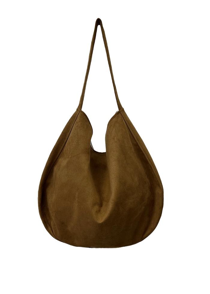 NO.231 SUEDE CAMEL FESTO SHOULDER BAG