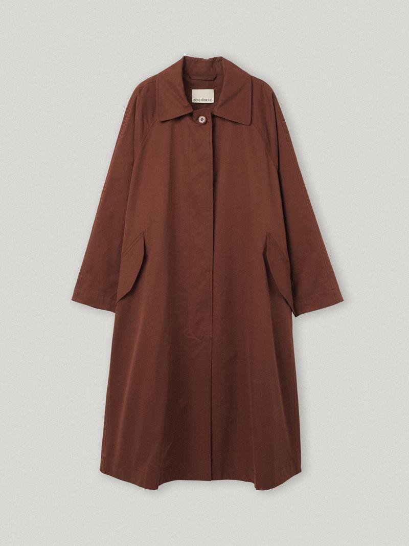 Terracotta Coupole Trench Coat