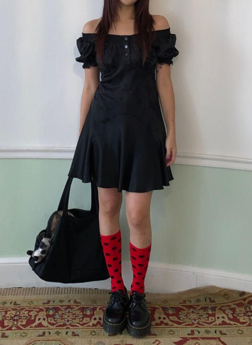 1970's Dress (Black)