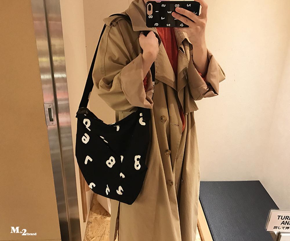 SOU SOU 소우소우 숫자 캔버스백