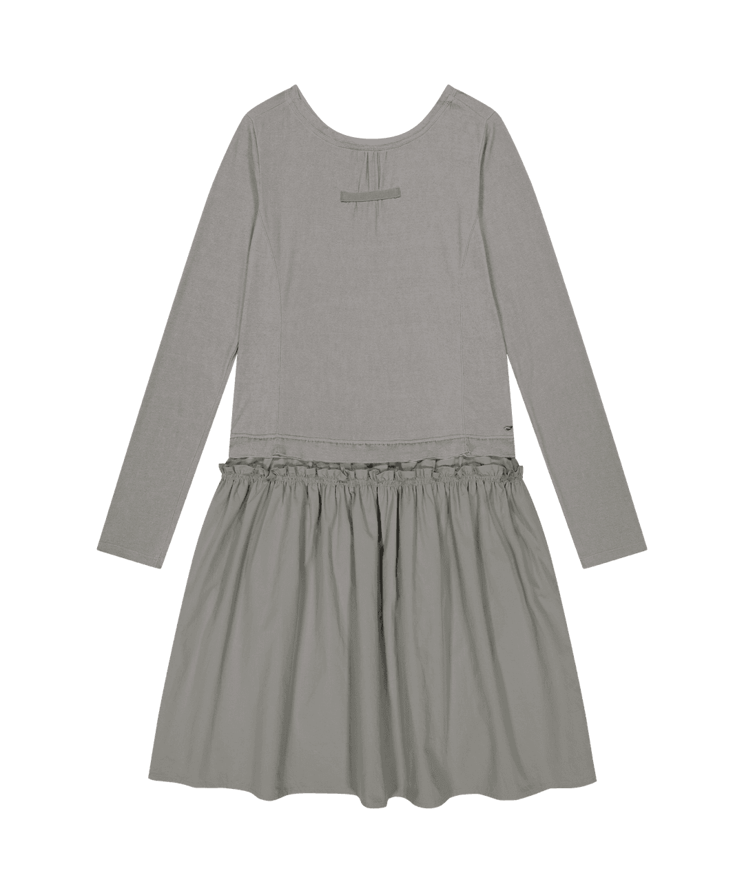 2WAY SHIRRING ONE PIECE LIGHT KHAKI