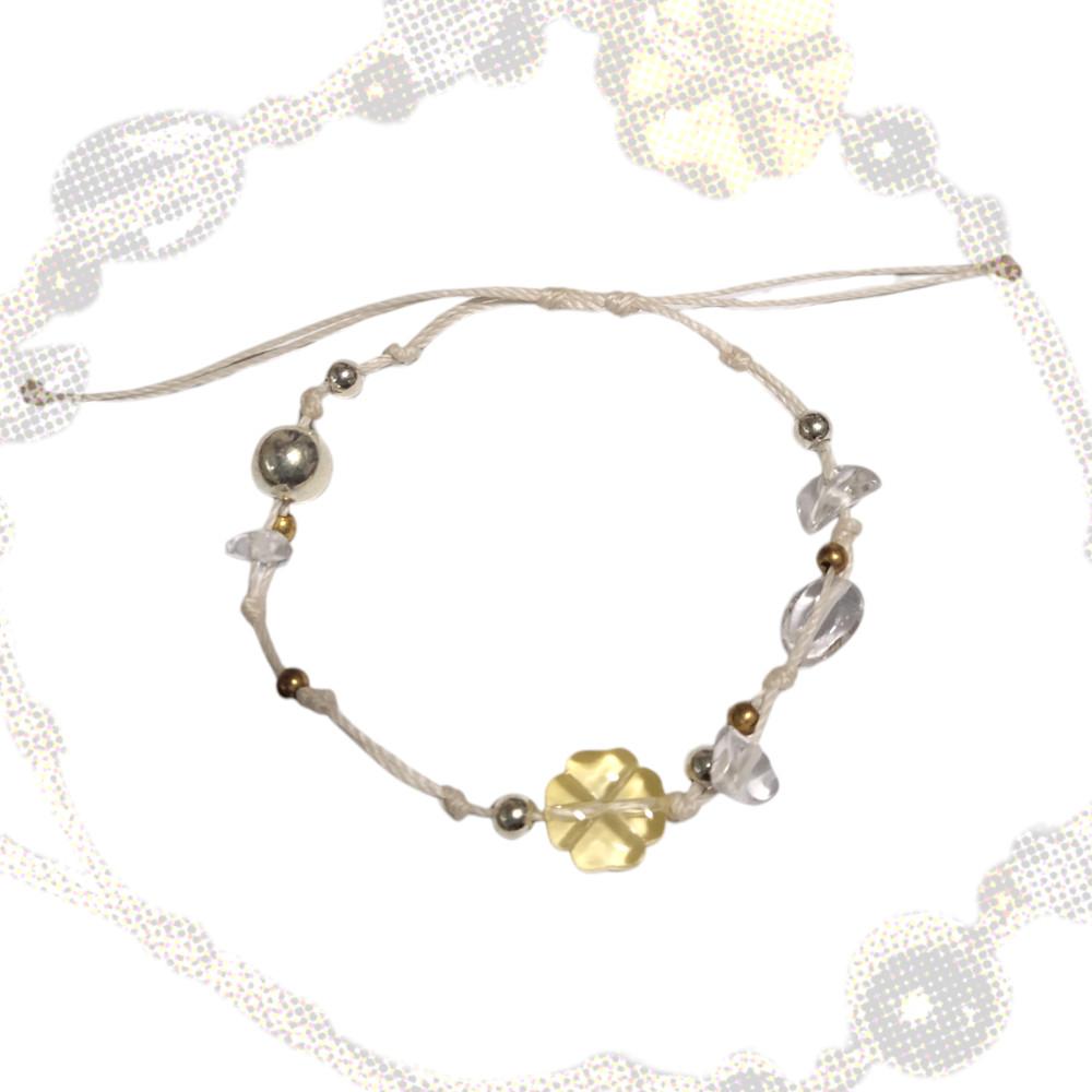 단하나 원앤온리 매듭 팔찌 햇살클로버