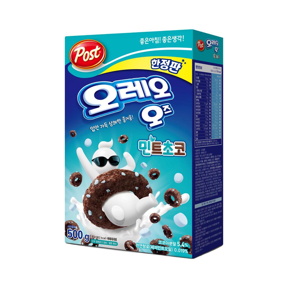 동서식품 포스트 오레오오즈 민트초코 500g