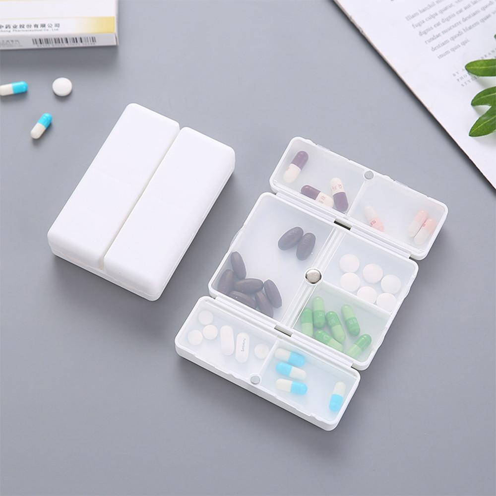 휴대용 미니 약통 케이스 7칸 알약통 약 보관함 수납함 비타민 통