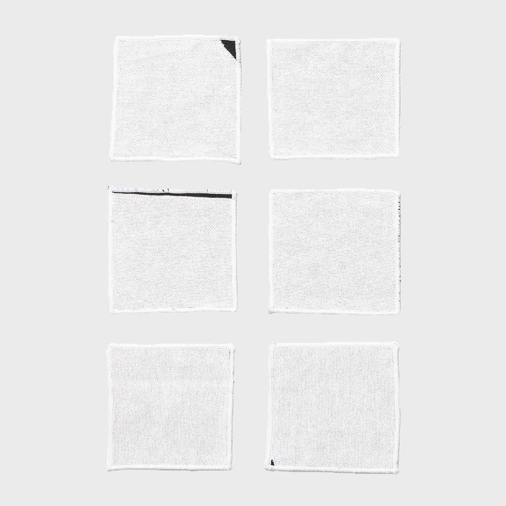 [SEOSEW] seosew tea coaster - White black