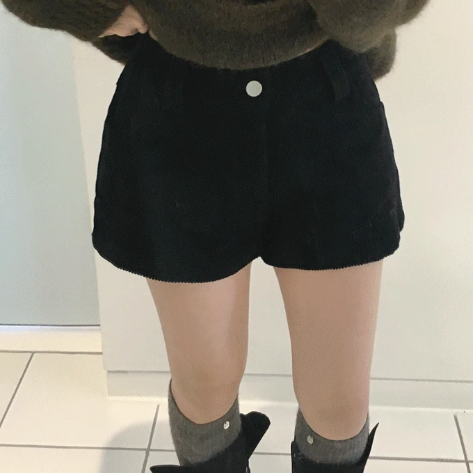 [가을신상] 코을 코듀로이 숏팬츠 -3 color