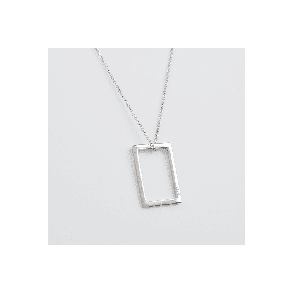The 1975 Necklace - Silver Plated