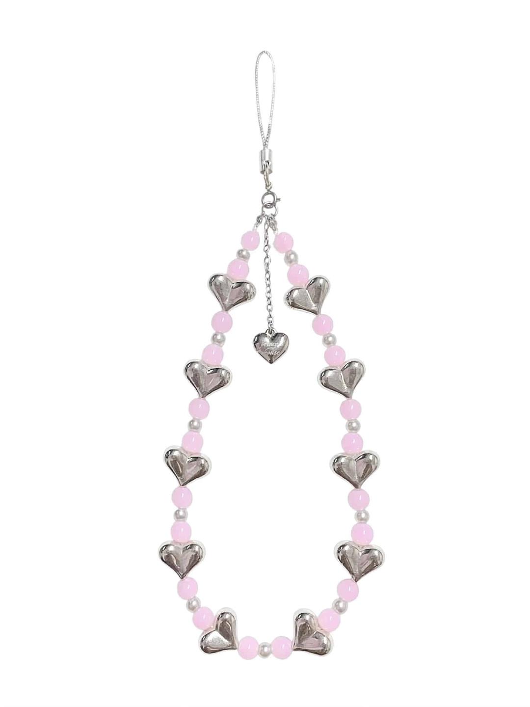 pink soda strap- heart