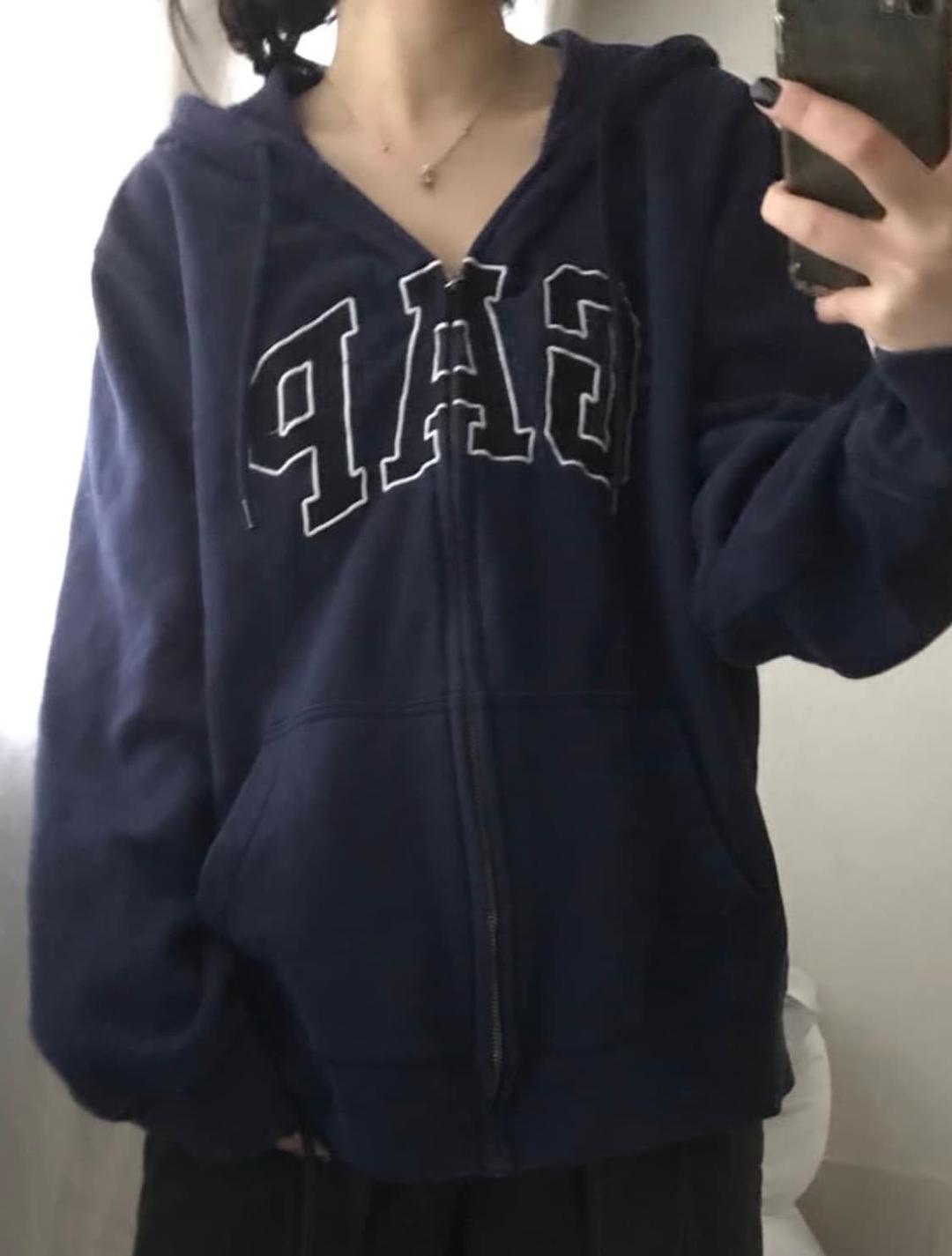 갭 네이비 후드집업 | 후루츠패밀리