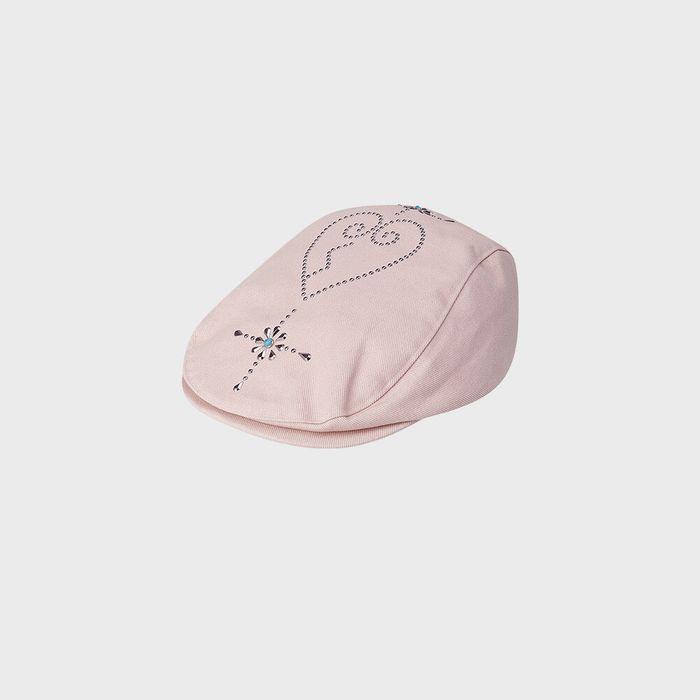 Boho Stud Hunting Cap Dusty Pink
