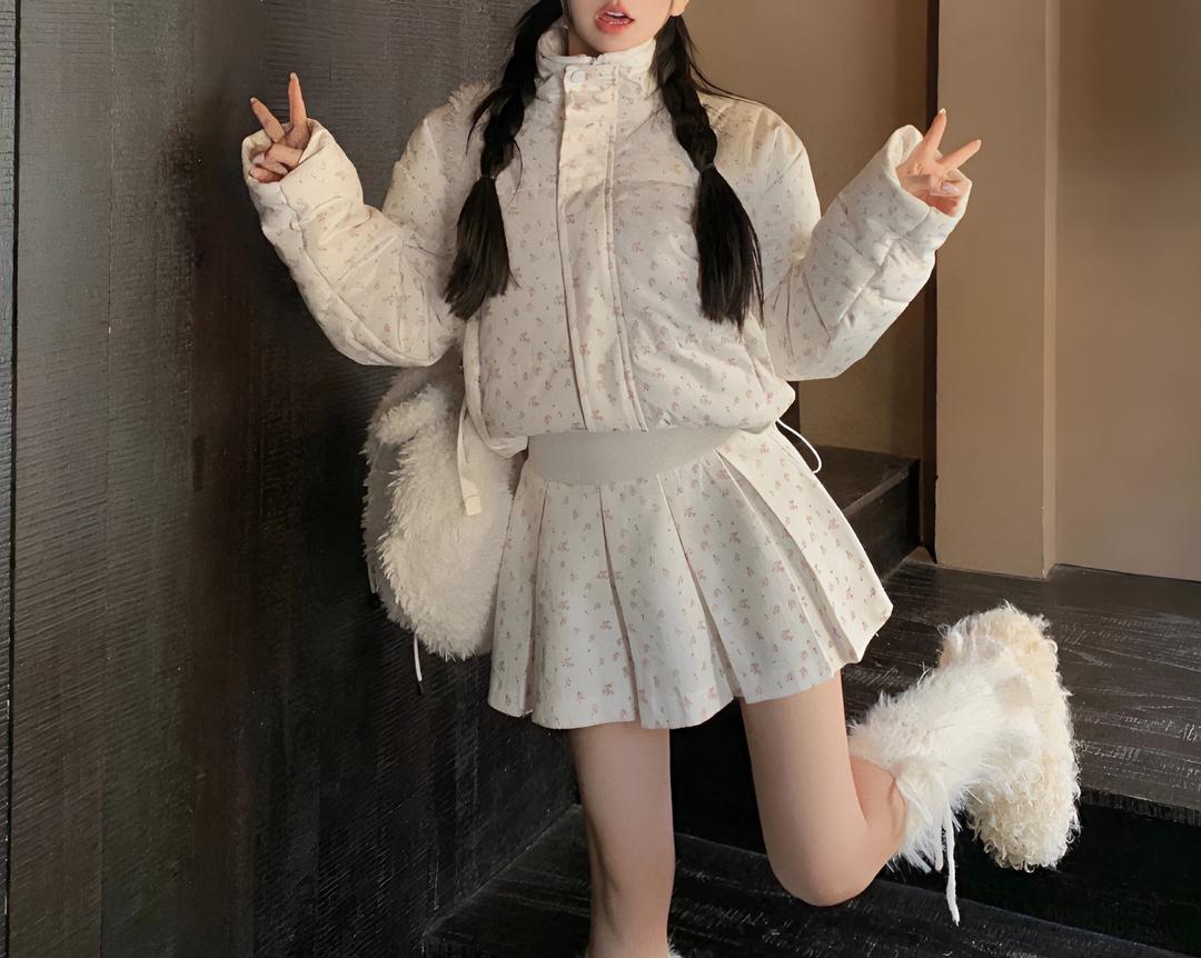 [위시엣일레븐] white winter flowers SET