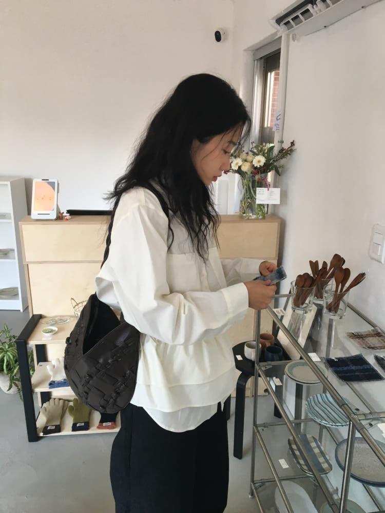 MILKY SHIRT 밀키 레이어 셔츠