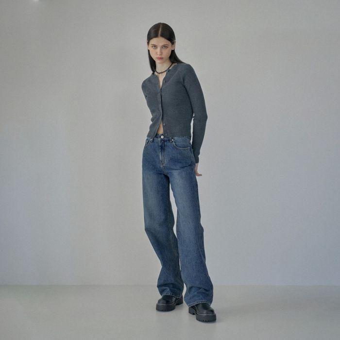 Basic Washed Wide Jean - PW001