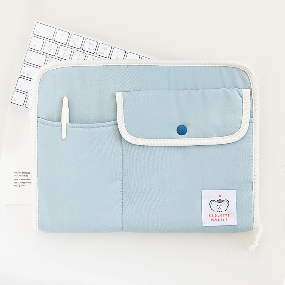 귀여운 코튼 아이패드파우치 11인치 손잡이 애플태블릿 9세대 에어5 삼성패드 갤럭시탭s7