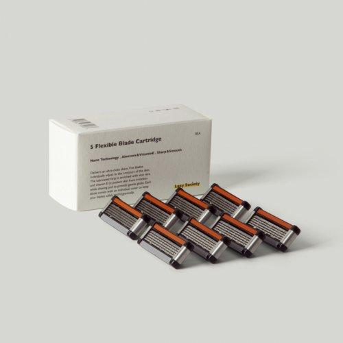 레이지소사이어티(LAZY SOCIETY)  5중날 카트리지 8개입 - 후기 | 무신사