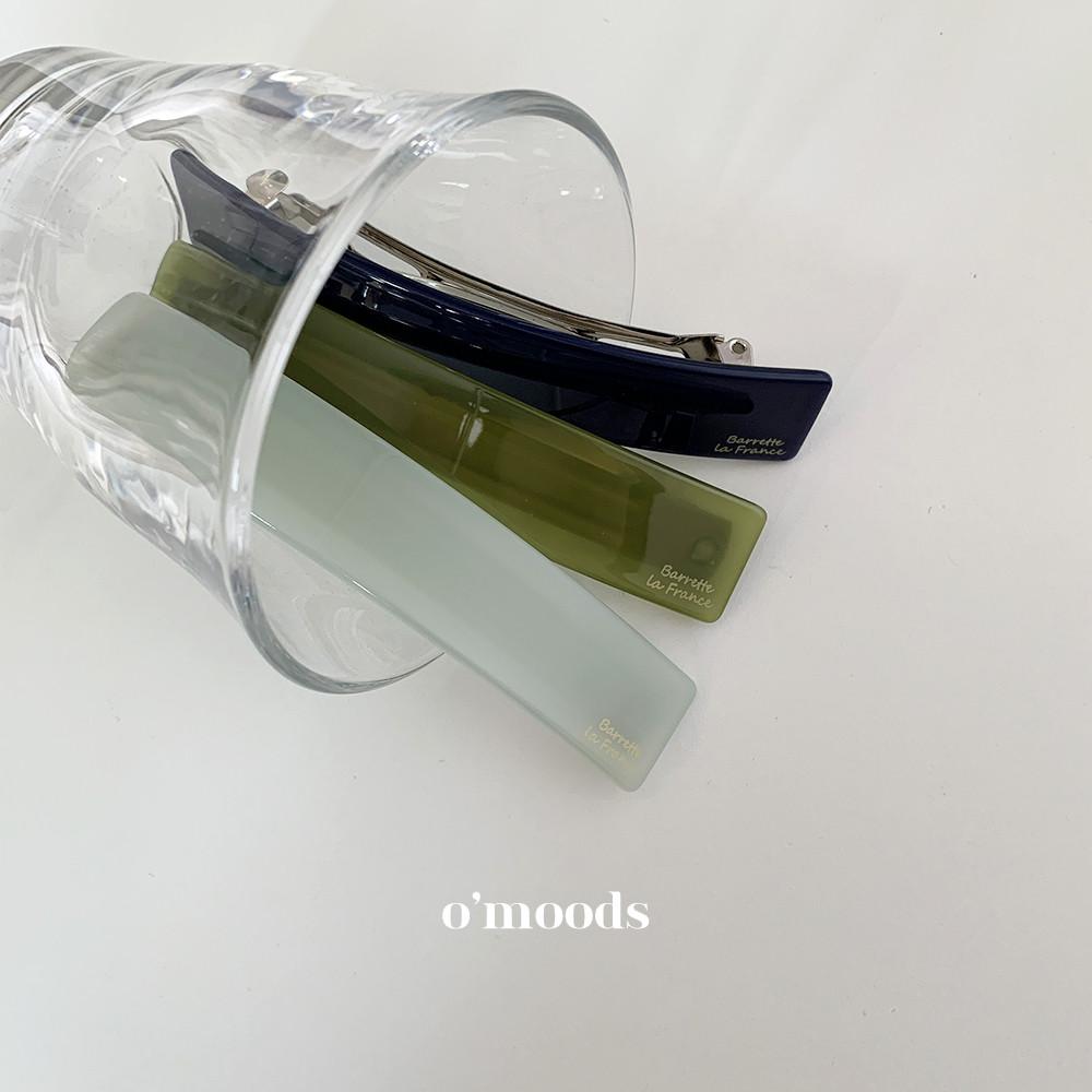 심플 시럽 스퀘어 자동핀 셀룰로오스 빈티지 포인트 일자 데일리 반머리 올림머리 헤어 바렛