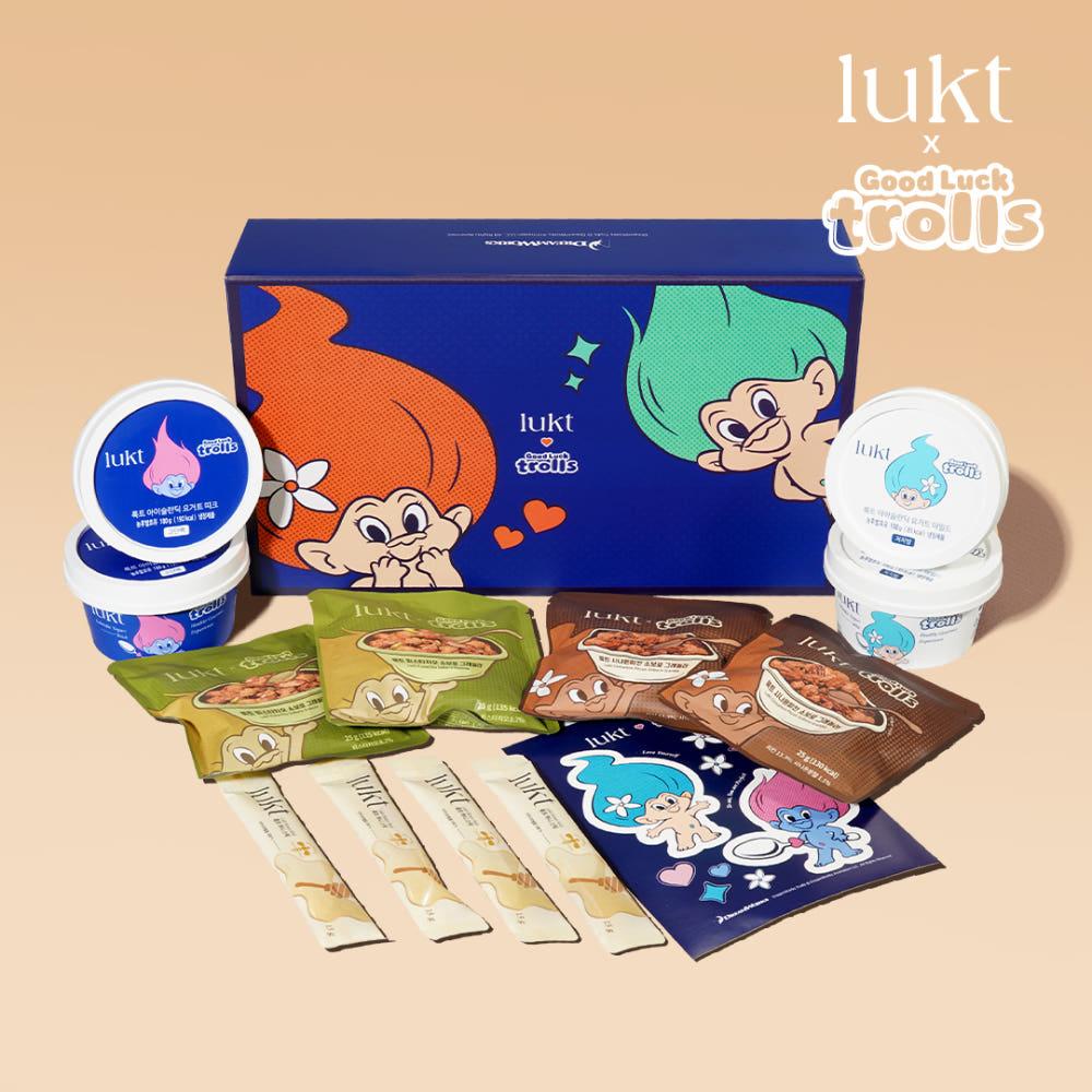 [선물포장] 룩트x굿럭트롤 요거트볼 선물세트 4종