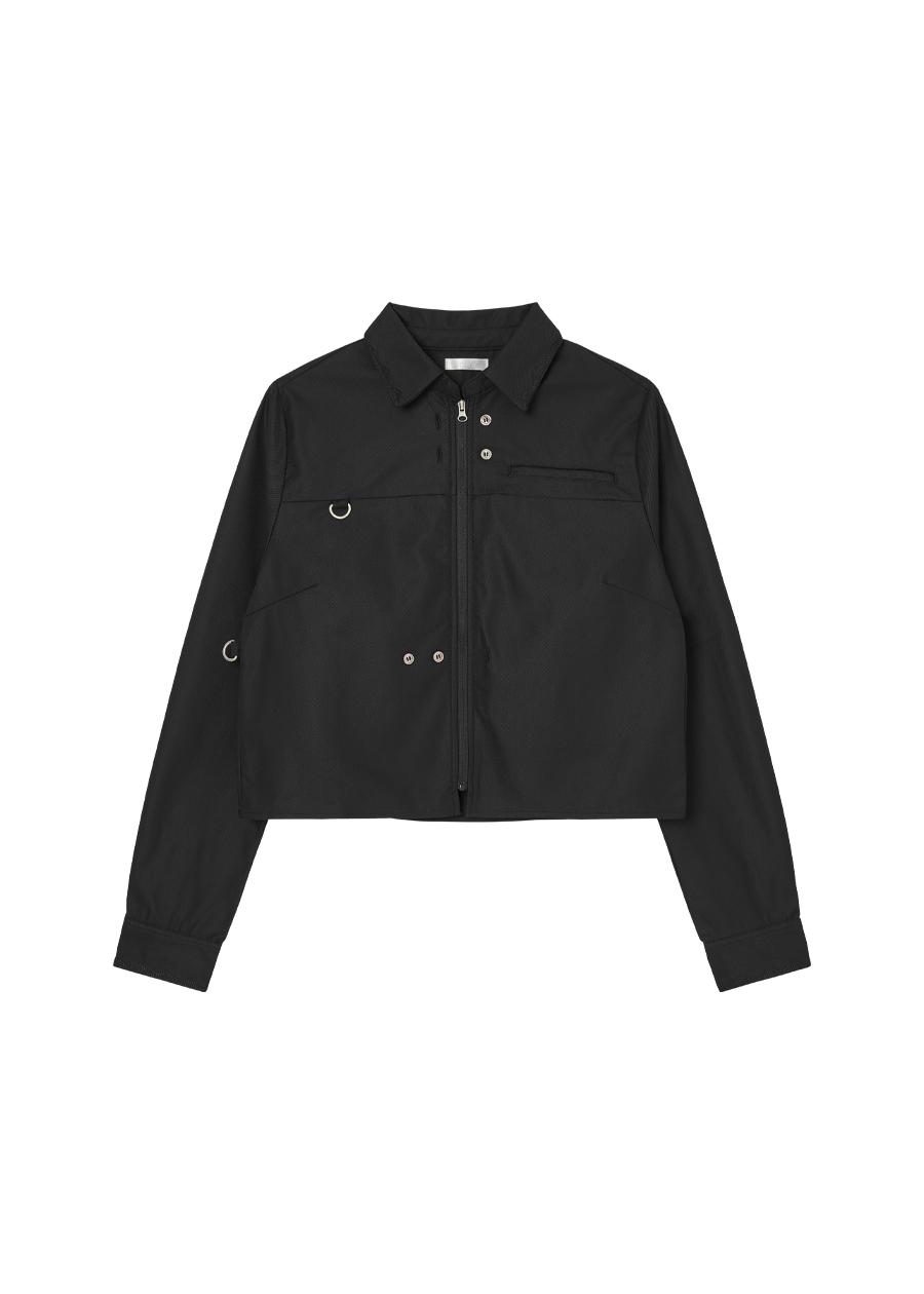 SHAN 2WAY SH JK BLACK