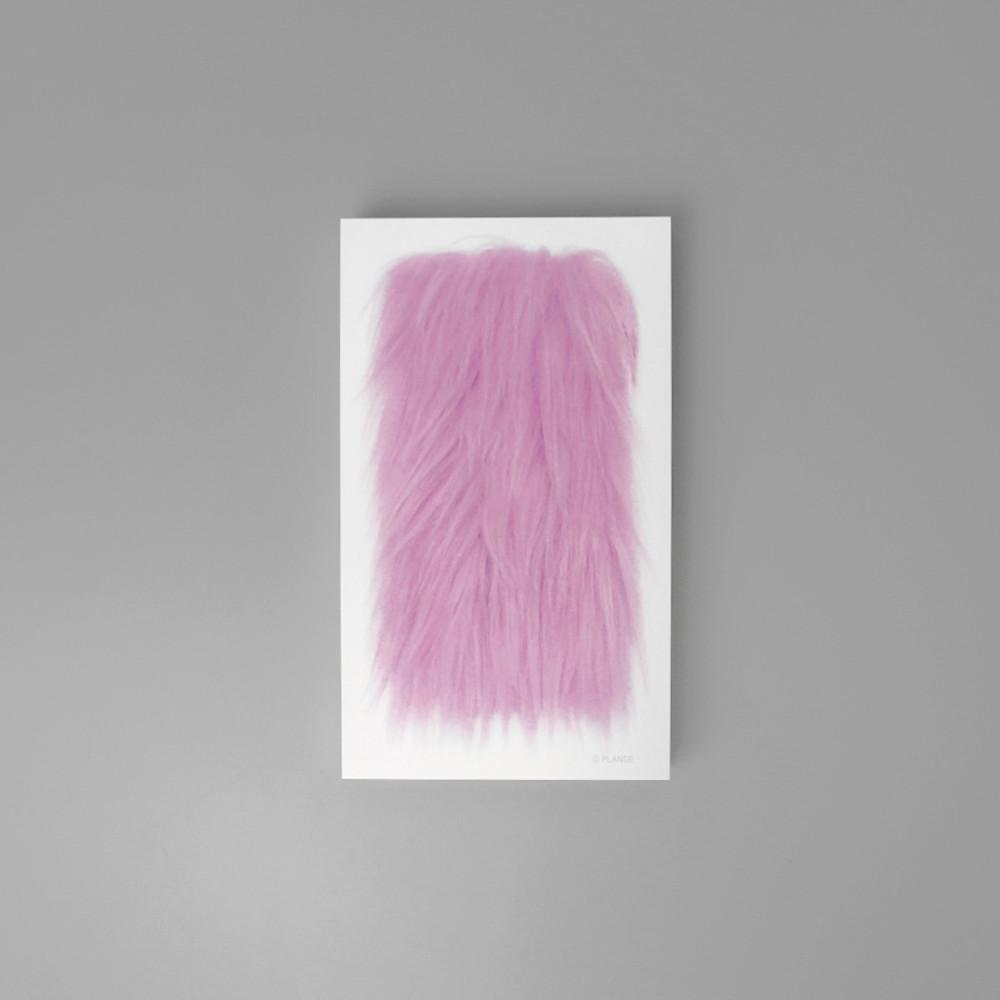 [플랜드] 퍼 메모지 _ 핑크