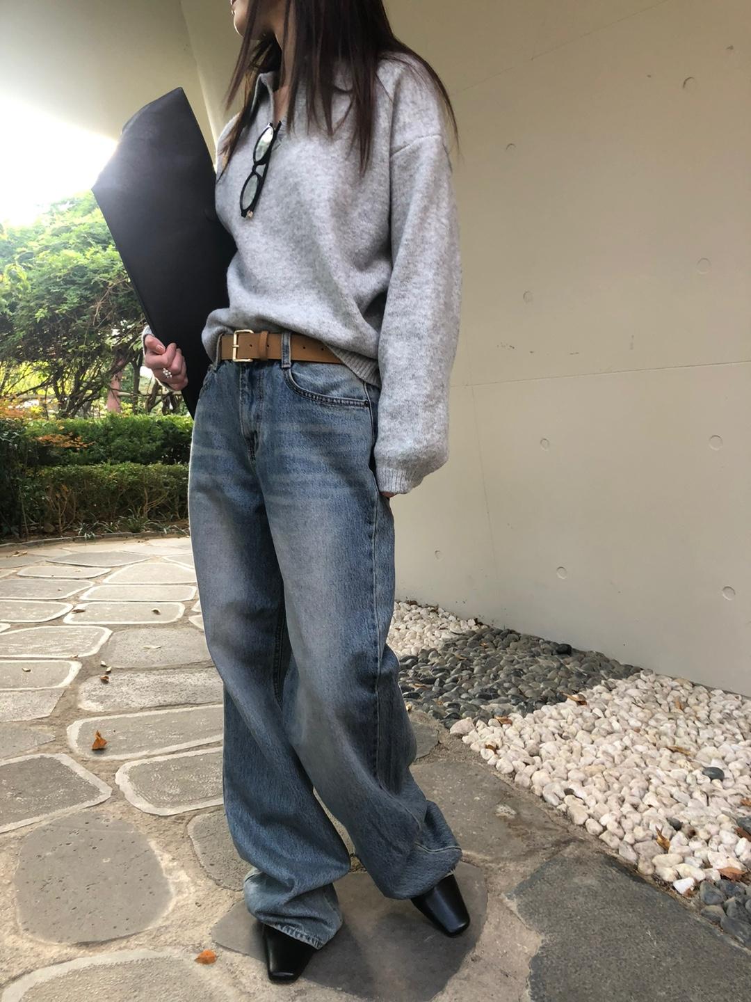 리스 [700장판매]lity denim pants (1color)