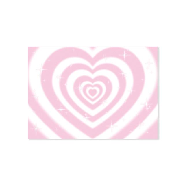 [네버더레스] heart beam pink paper