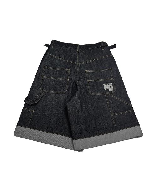 [GRAILZ X KOIN SEOUL] CARPENTER BERMUDA DENIM PANTS [INDIGO]