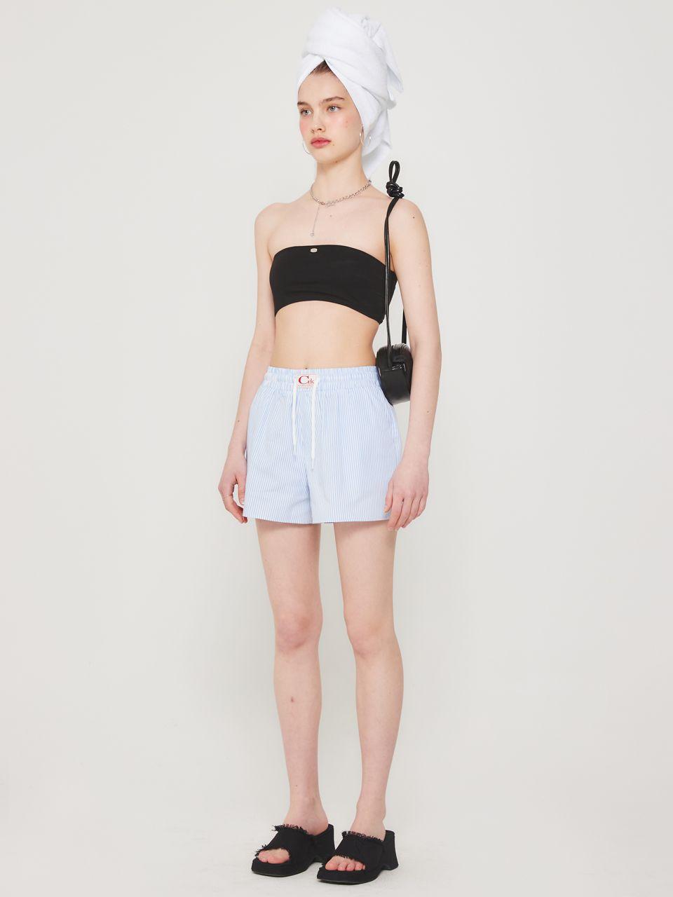 스트라이프 스트링 쇼츠 (스카이) | 루앱
