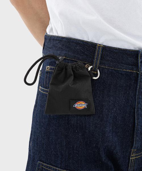 디키즈(DICKIES)  나일론 로고 포켓 키링 Black - 사이즈 & 후기 | 무신사
