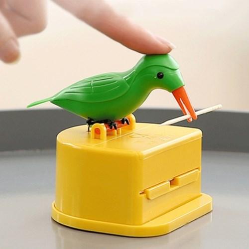 새 자동 이쑤시개 디스펜서 통 2color [원터치 요지 통 홀더 케이스]