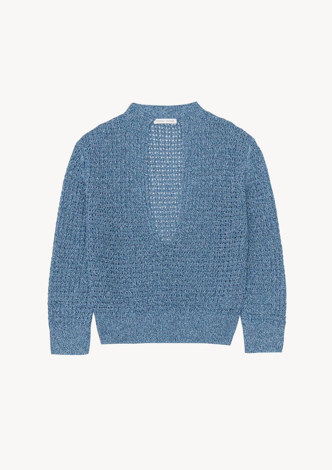 Scotch Netting Knit in Sky blue