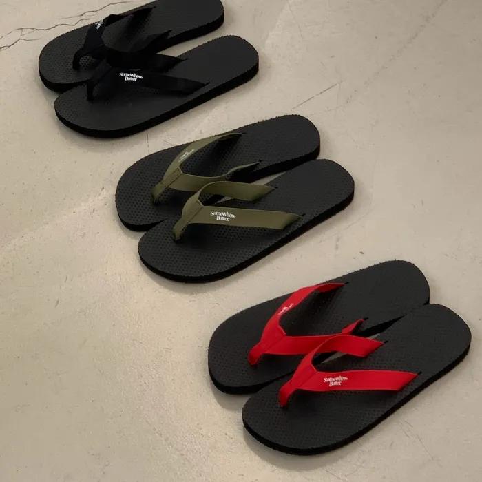 [김가을 PICK] [3rd] Wave Logo Flip-Flops - 3Color