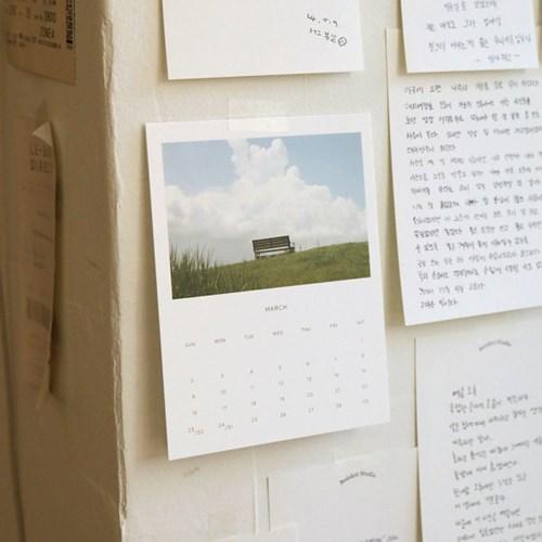 2025 엽서형 낱장 달력 - 제주