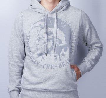 디젤 인디언 후드티 912 그레이