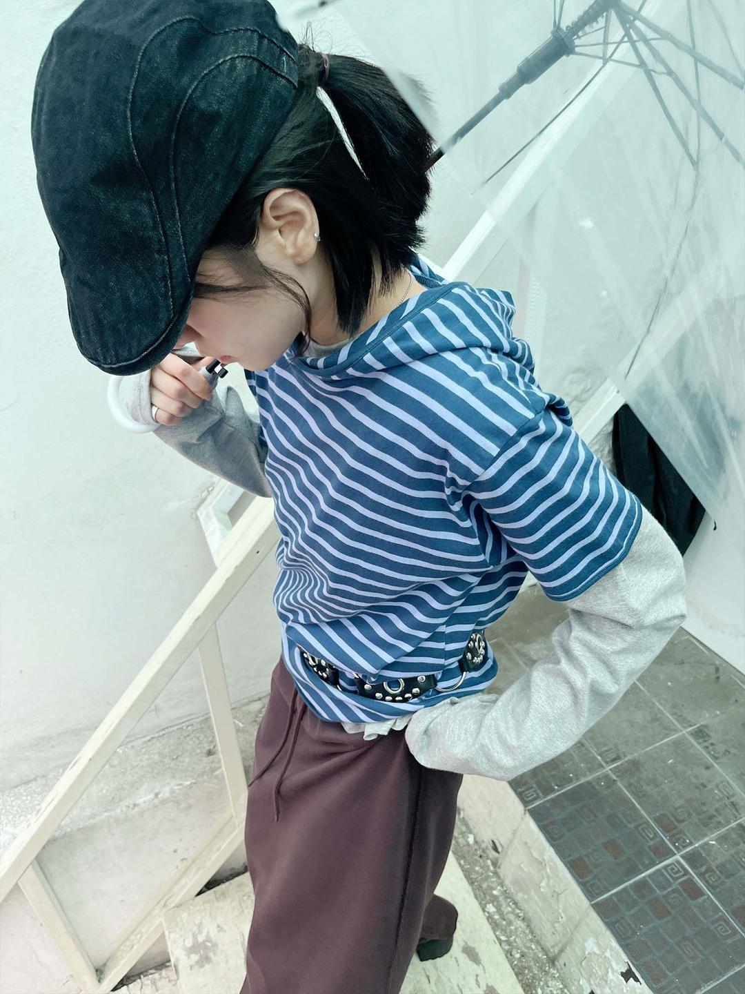 클린 ST 반팔 후드T