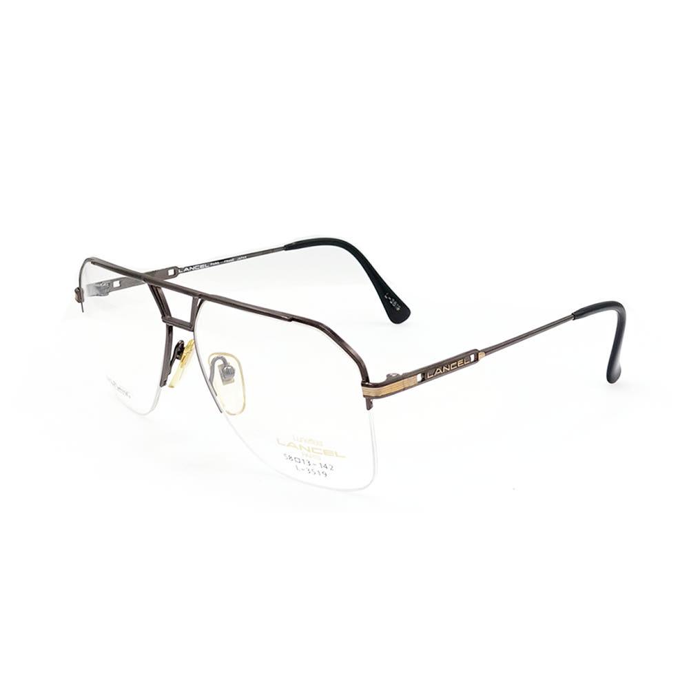 란셀 이온 메탈 클래식 보잉 긱시크 안경 / LANCEL Ion Metal Classic Bowing Geek Chic Glasses