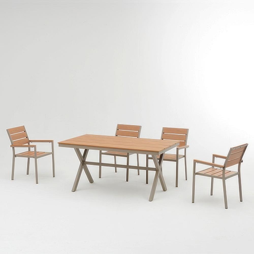 팜즈 세트 - 의자 4EA & 테이블 1EA