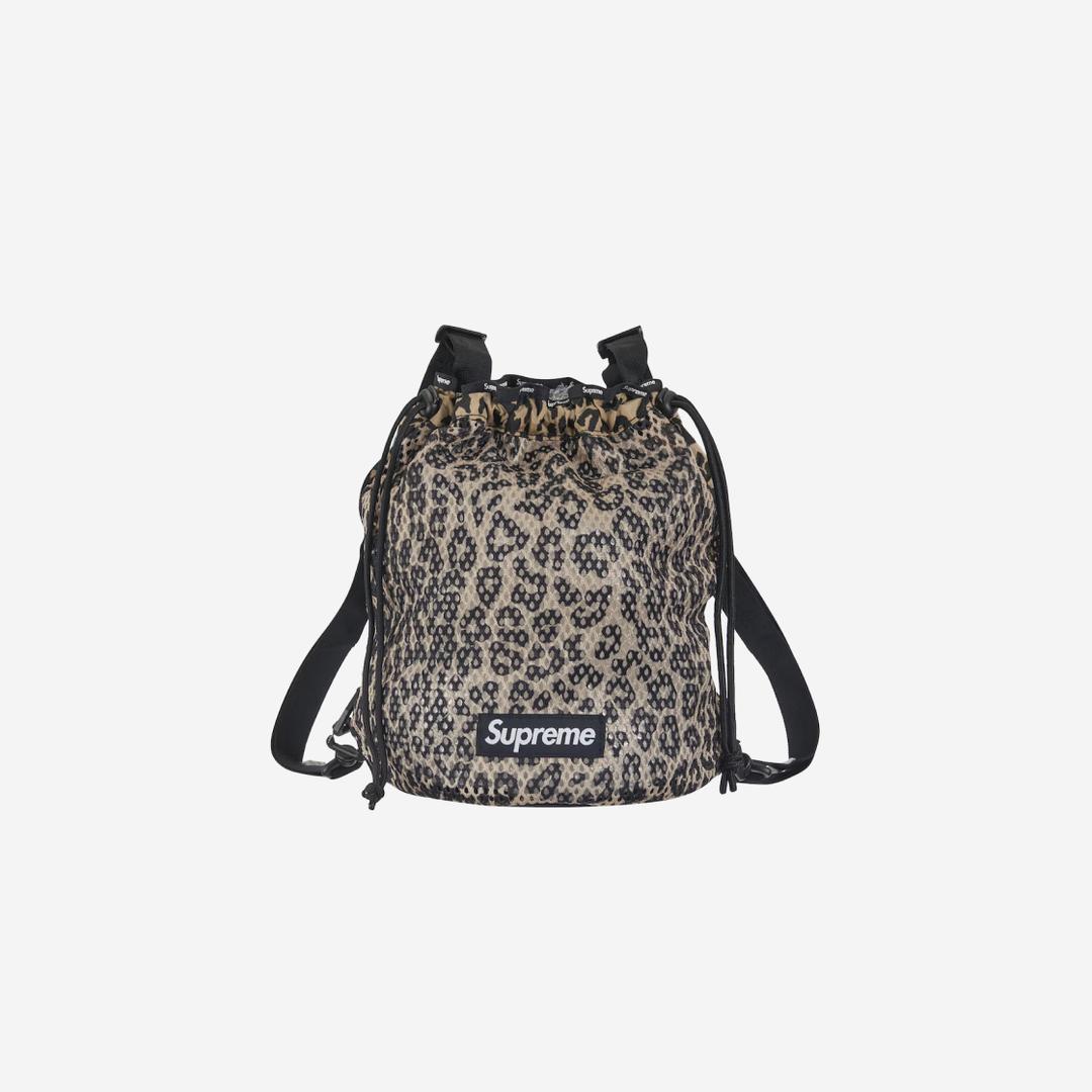 Supreme Mesh Small Backpack Leopard - 23SS
