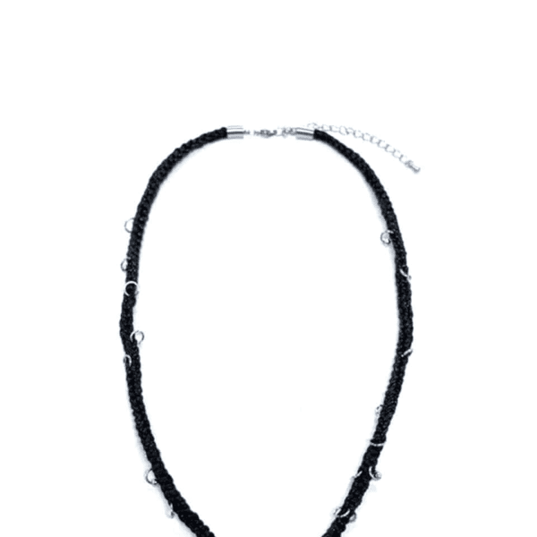 S/NO.15 BRAID RING NECKLACE
