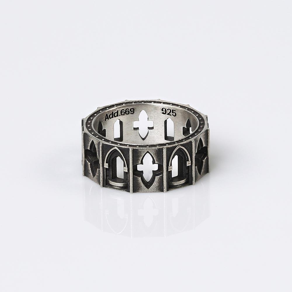 STRUCTURE SILVER RING #2