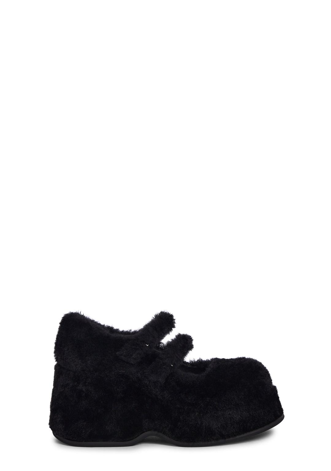 Theater Geek Platform Mary Janes - Black - BLACK / US 6