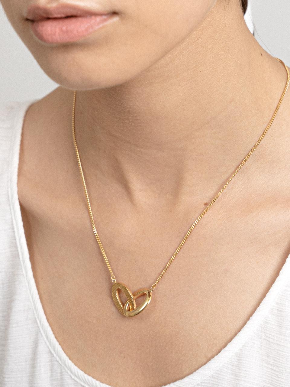 mix heart necklace