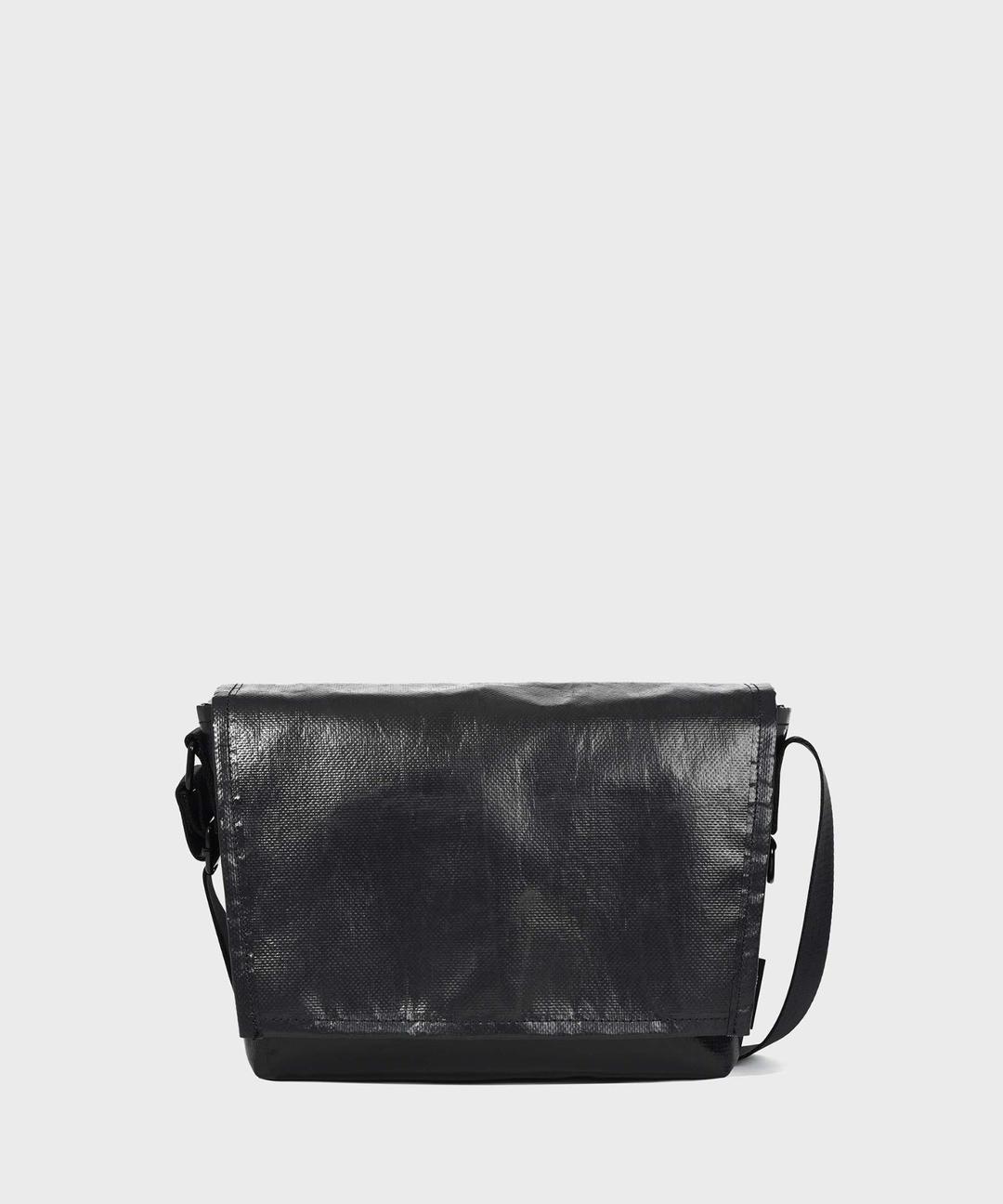 [7/18 예약발송] MINIMAL MIL MESSENGER BAG S (BLACK) / UPCYCLED