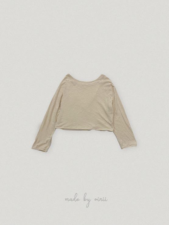 [o,neul] summer pie top - 3color