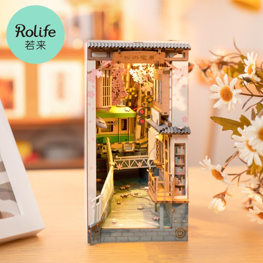 Rolife 북눅 미니어처 입체 북엔드 시리즈 Book nook